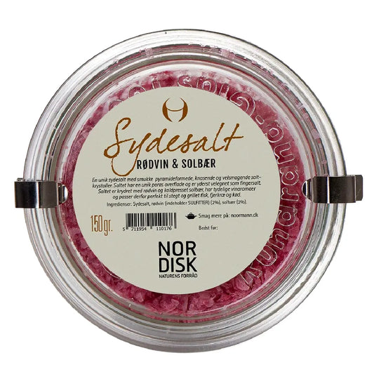 NOORMANN Sydesalt med Rødvin og Solbær 150 g