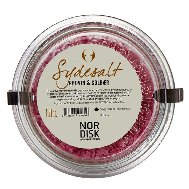 NOORMANN Sydesalt med Rødvin og Solbær 150 g