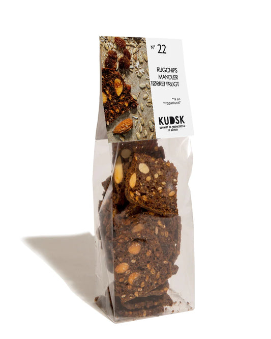 Kudsk - Rugchips Mandel Tørret Frugt