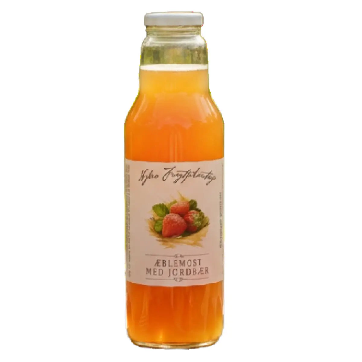 Nybro Frugt æblemost med jordbær 75 cl