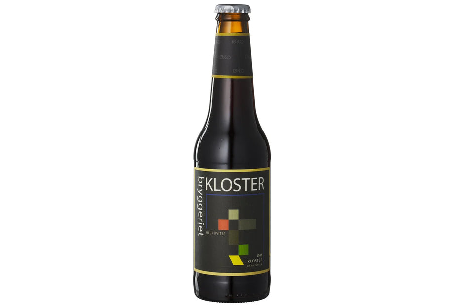 Klosterbryggeriet Oluf Kviter økologisk mørk ale med tranebær og havre, 33 cl