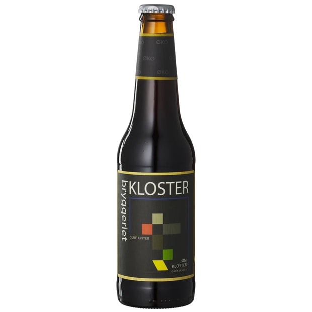 Klosterbryggeriet Oluf Kviter økologisk mørk ale med tranebær og havre, 33 cl