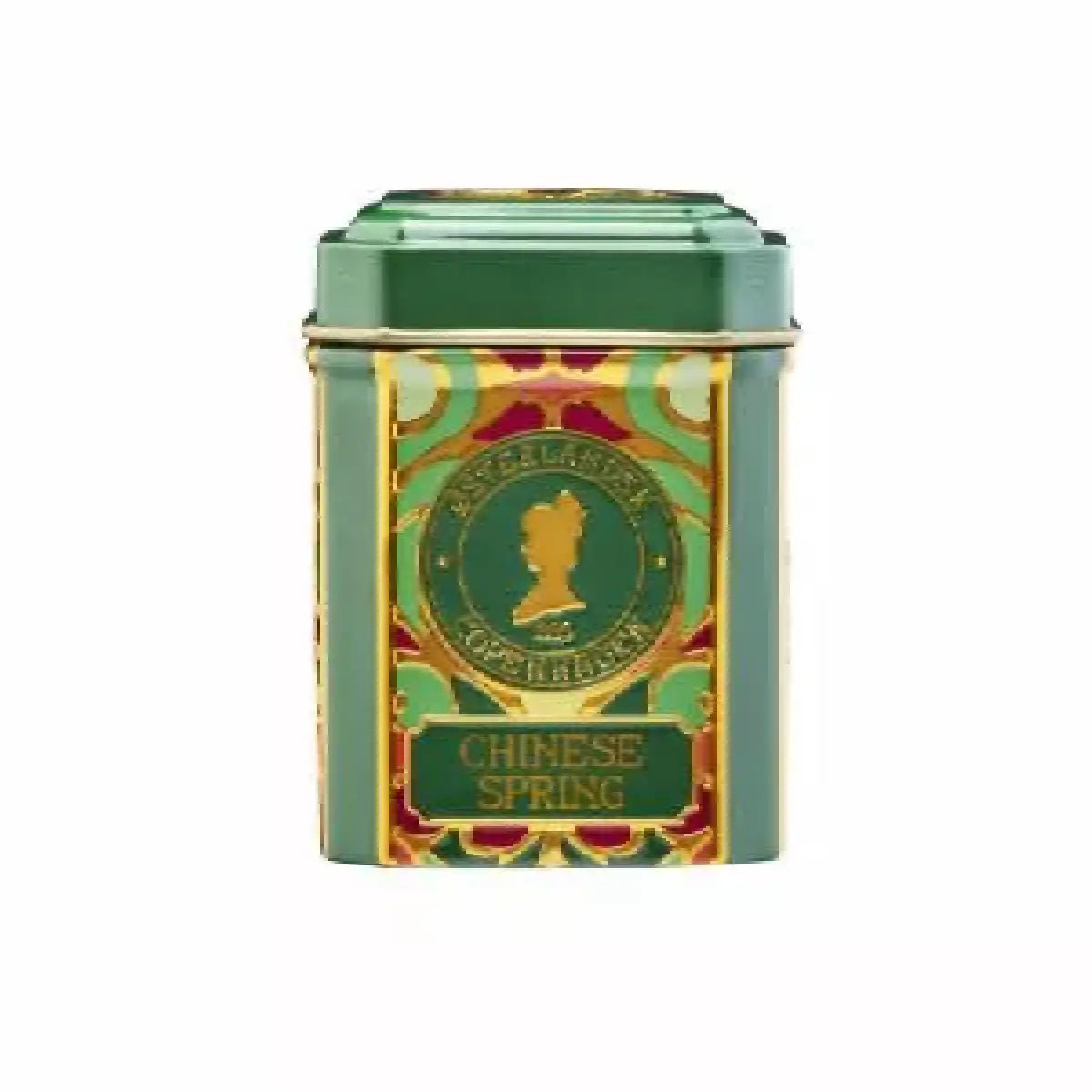 Østerlandsk Thehus Chinese Spring Mini med sort og grøn te, rose, jasmin, kirsebær og bergamotte