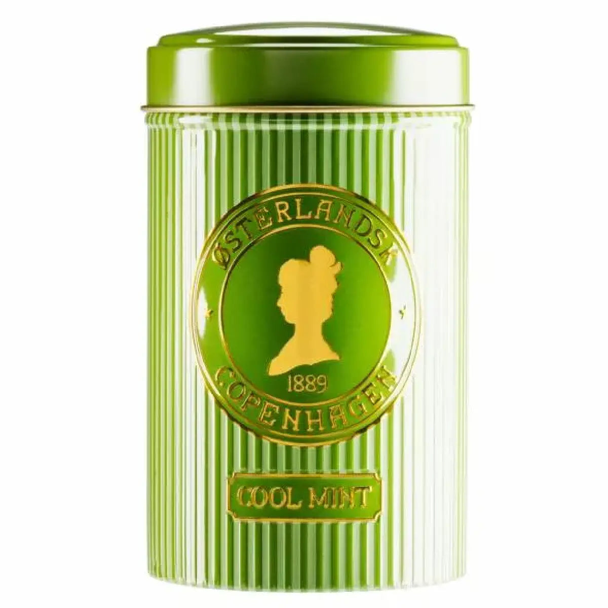 Østerlandsk Thehus Cool Mint urtete med pebermynte, citrongræs, æble og lakridsrod i dåse 125 g