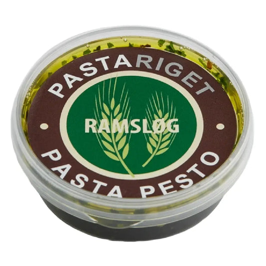 Pastariget ramsløgspesto med bornholmsk rapsolie, ramsløg og hvidløg, 35 g