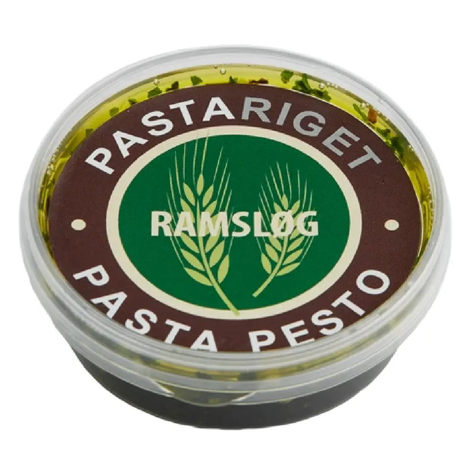Pastariget ramsløgspesto med bornholmsk rapsolie, ramsløg og hvidløg, 35 g