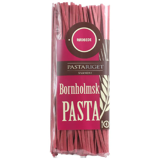 Pastariget rødbedepasta med bornholmsk durumhvede, danske æg og frysetørret rødbede, 230 g