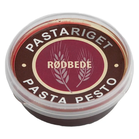 Pastariget rødbedepesto med bornholmsk rapsolie og frysetørret rødbede, 35 g