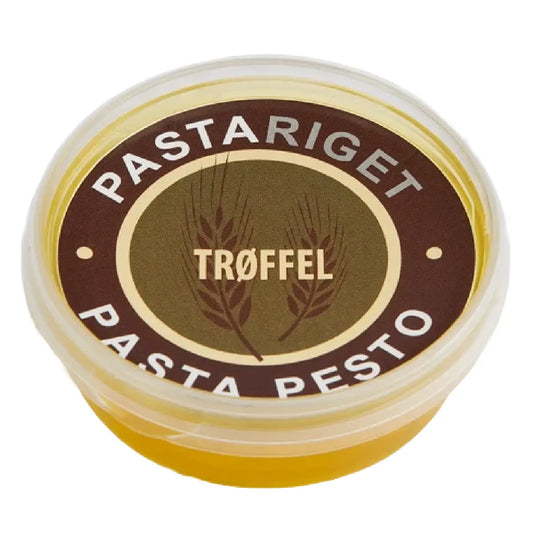 Pastariget trøffelpesto med bornholmsk rapsolie, trøffelolie og noritang, 35 g