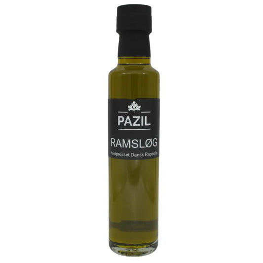 Pazil Koldpresset Rapsolie med Ramsløg 250 ml