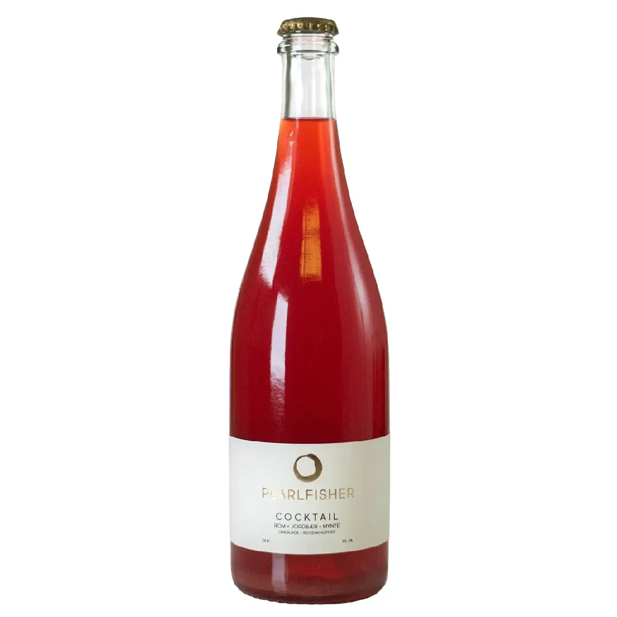Pearlfisher Cocktail med rom, jordbær, mynte, limeblade og szechuan peber 75 cl