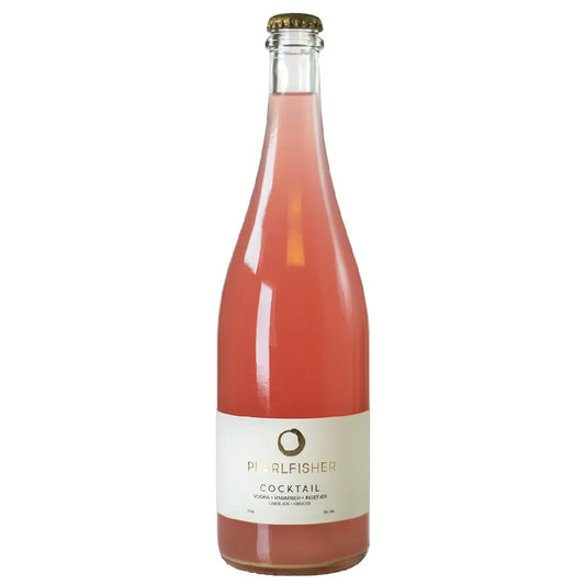Pearlfisher Cocktail med vodka, rabarber, hibiscus, stjerneanis og citrongræs 75 cl