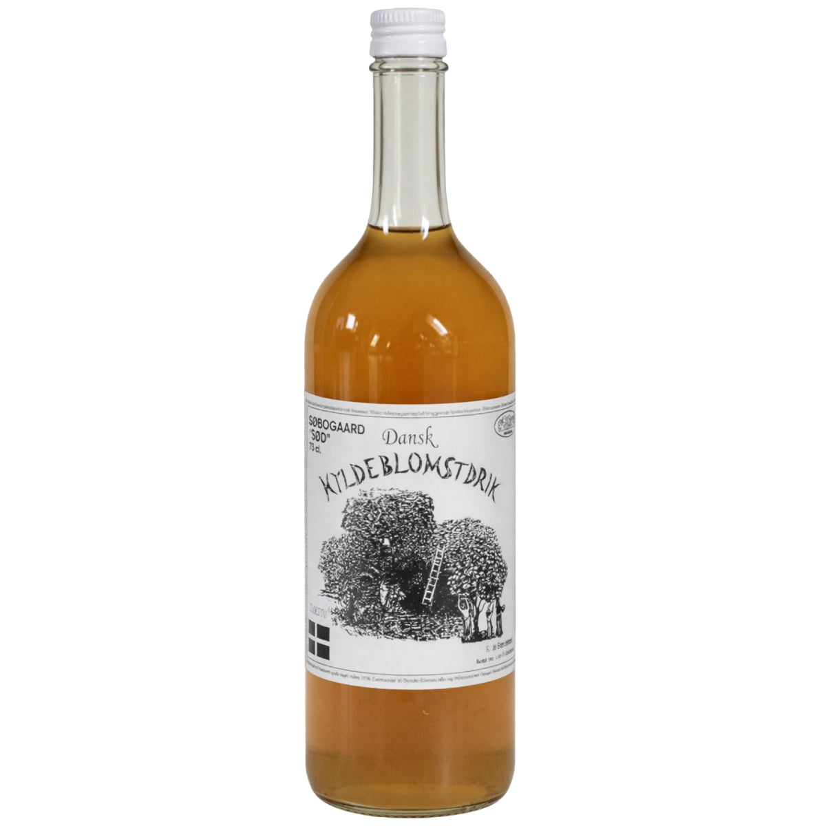 Søbogaard økologisk Hyldeblomstdrik Sød 73 cl