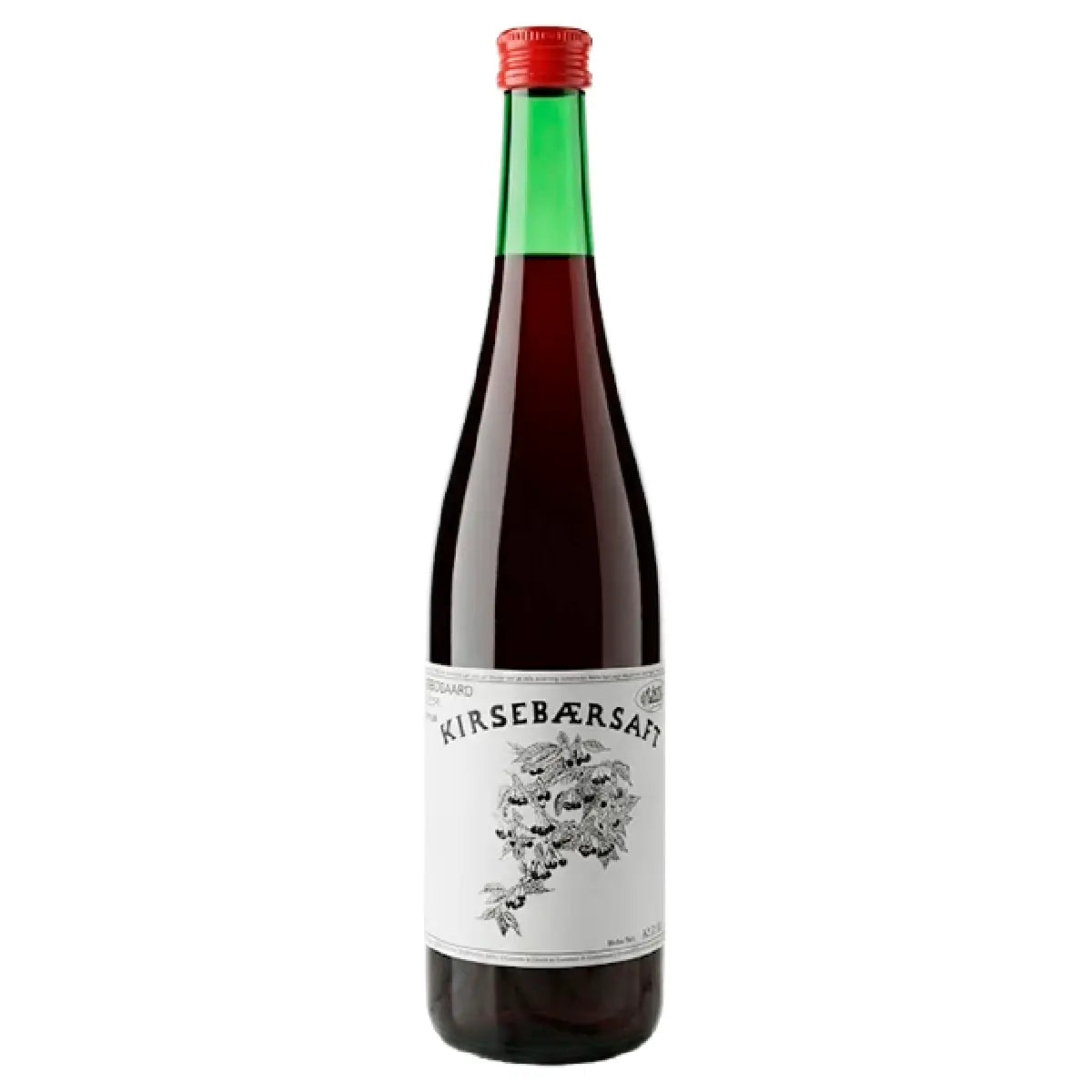Søbogaard økologisk Kirsebærsaft SUR 73 cl af 100 % sur-kirsebær