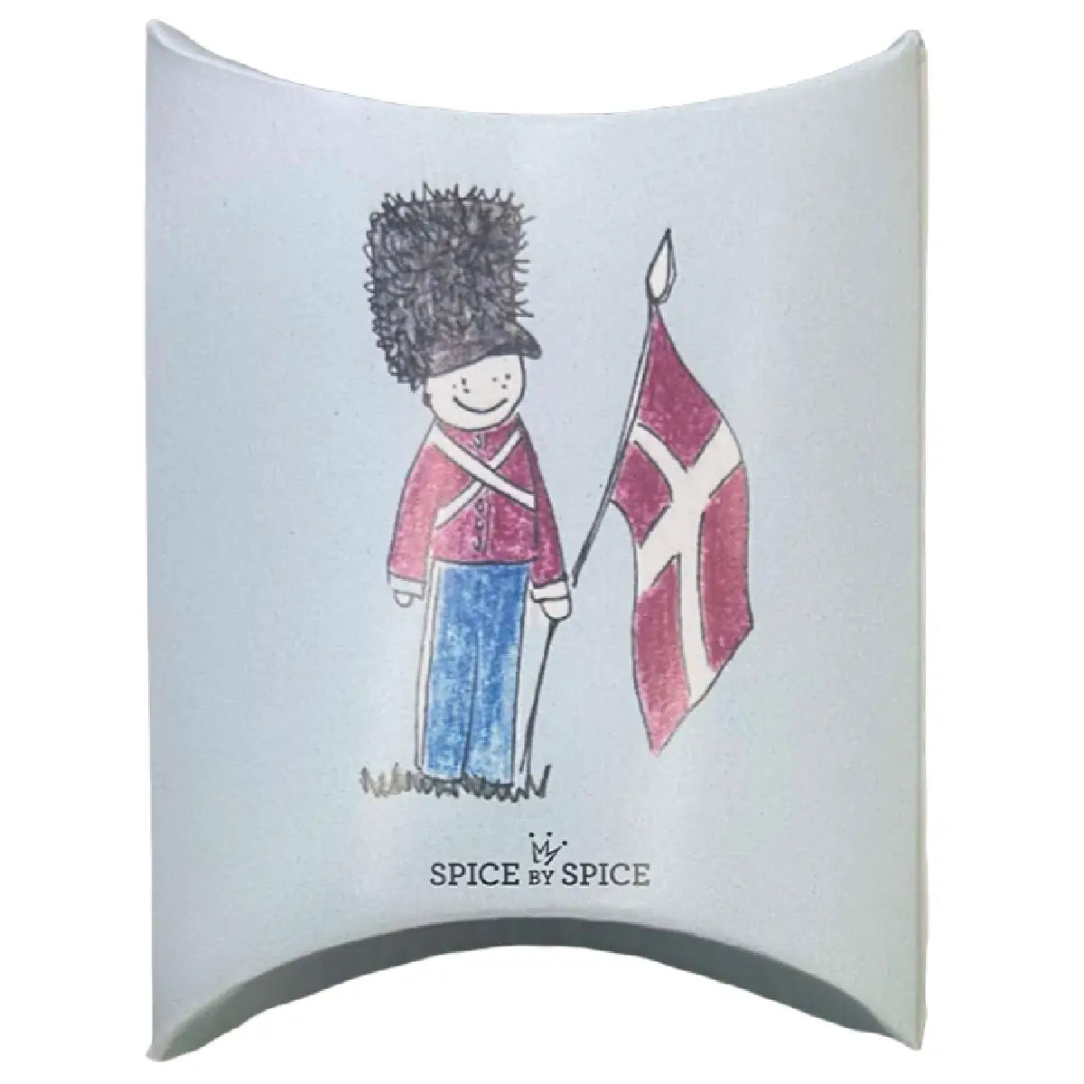 Spice by Spice bolcher med jordbær og lakrids i garderæske, 40 g