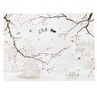 Summerbird Amber Christmas Calendar økologisk chokoladejulekalender med 1 stykke chokolade hver dag, lyst vinterdesign, 249 g