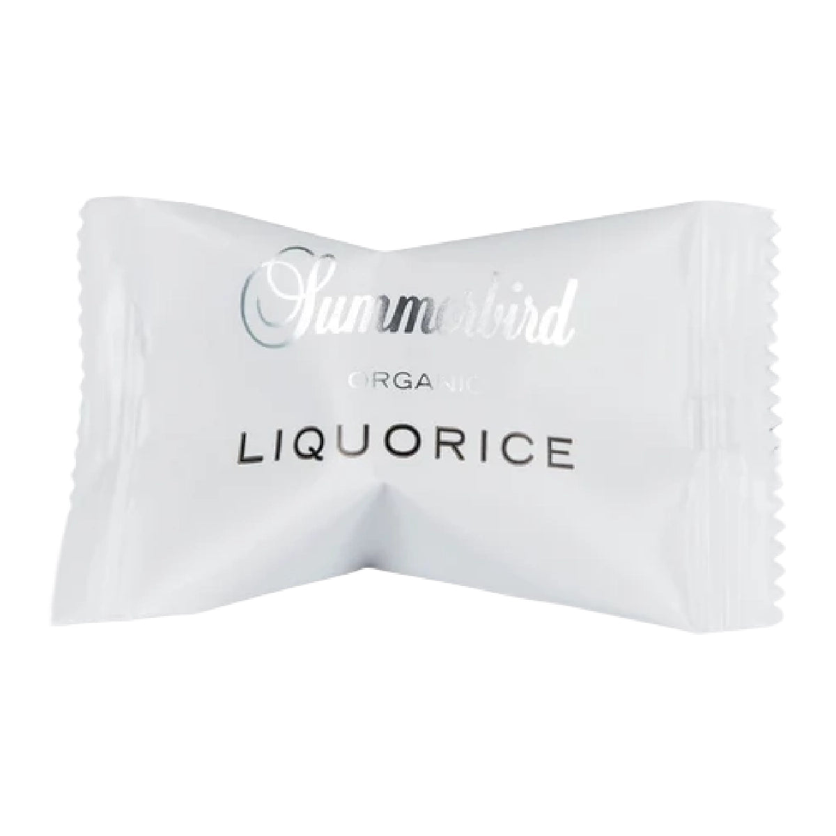 Summerbird Amber Liquorice Truffle 1 stk – økologisk lakridstrøffel drageret med gylden Amber-chokolade, karamelliserede noter og vanilje, sælges enkeltvis