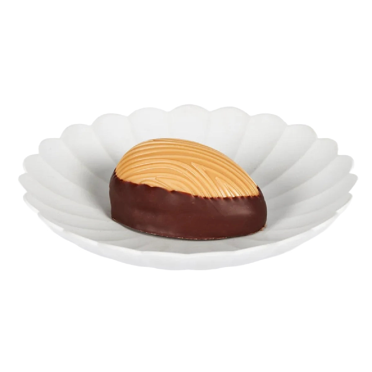 Summerbird Fleur d’Orange æg 30 g – økologisk påskeæg i Amber Classic med marcipan og nougat, smagsnoter af blodappelsinolie og orangeblomstvand