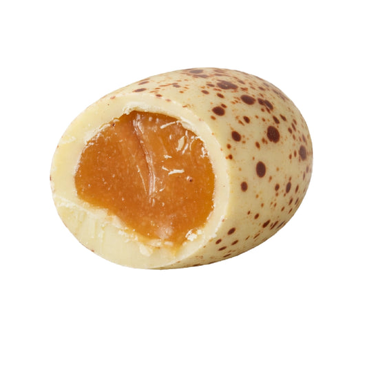 Summerbird Lemon & Pistachio Quail Egg 1 stk – økologisk vagtelæg i hvid chokolade med pistacie og frisk citron, lille luksus til påske