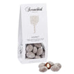 Summerbird Nougat 100 g – økologiske dragerede spanske mandler med nougat og flormelis, med chokolade og vanilje, sprød mandelknas med rund nougatsmag