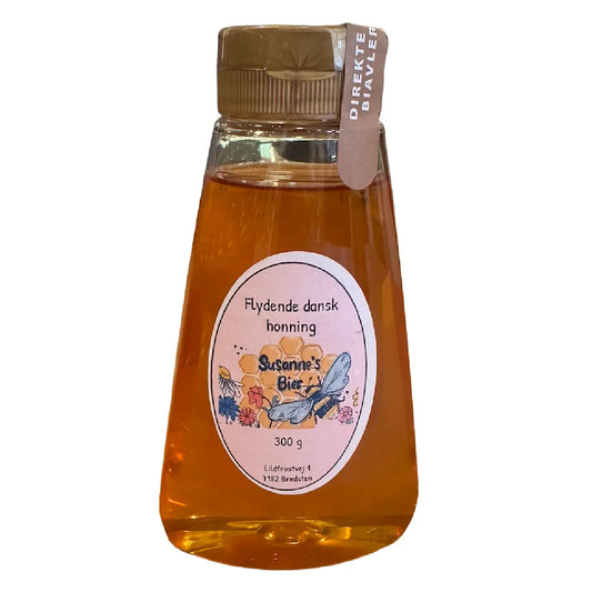Susannes Bier lokal flydende honning, 300 g