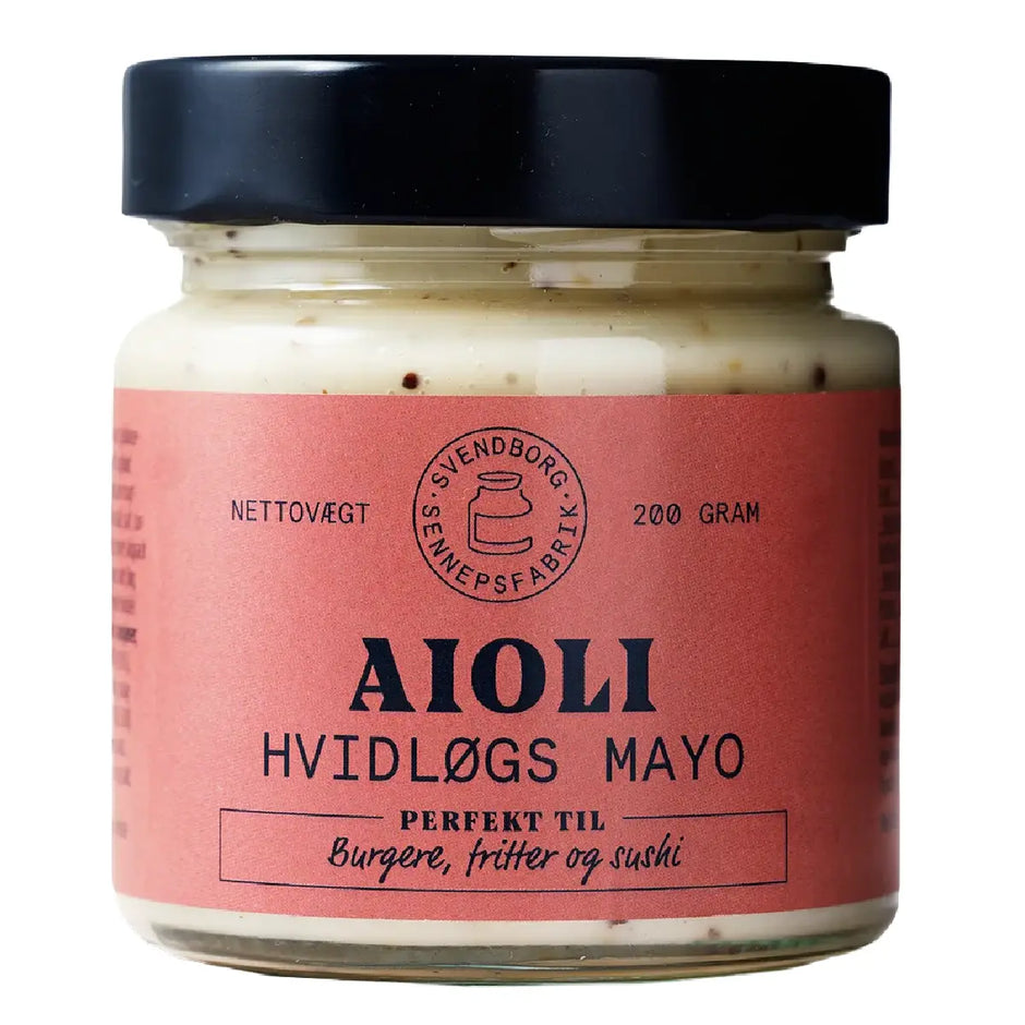 Svendborg Sennepsfabrik Aioli med hvidløg og sennep