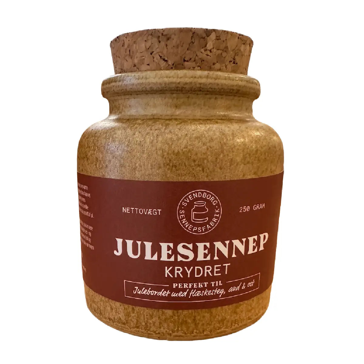 Svendborg Sennepsfabrik Julesennep Krydret 250 g med honning og julekrydderier