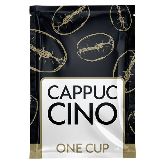 TE & KAFFE specialisten Wonderful Cappuccino i portionsbrev, 12,5 g
