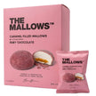 The Mallows Caramel Filled Mallows med karamelfyld, Ruby-chokolade og hindbær, 5 stk. 80 g