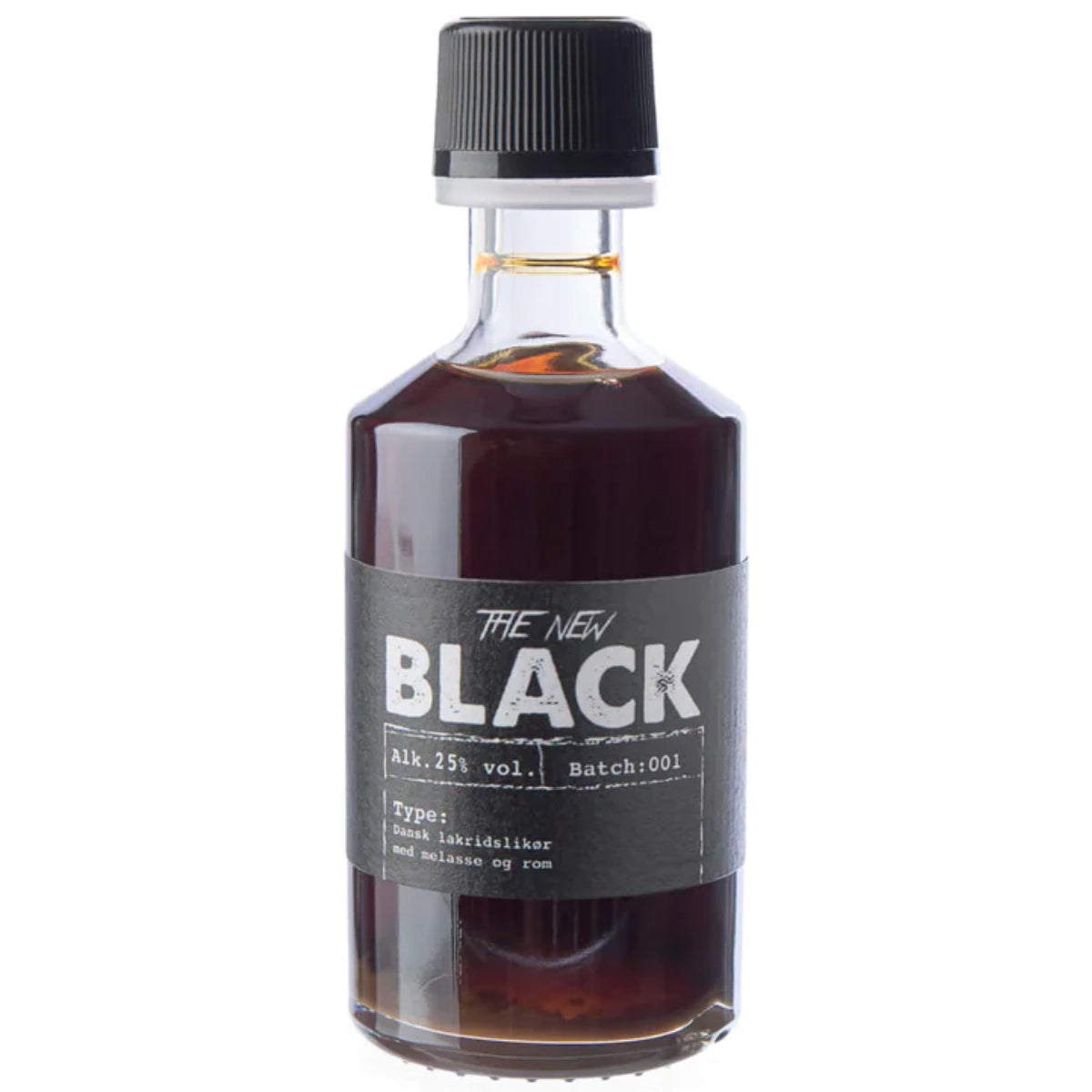 Trolden THE NEW BLACK lakridslikør 5 cl – luksus likør med ren engelsk lakrids, rørsukkermelasse og afrunding af fadlagret Stokers Rum på bourbontræfade