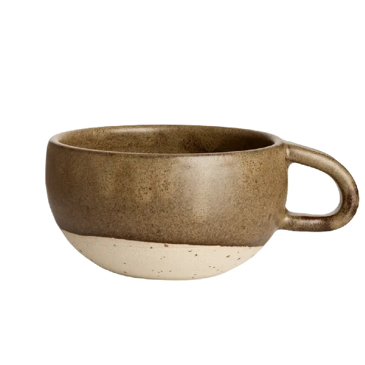 Vangs Keramiske Værksted espressokop i farven Grandma’s Gravy 1 dl