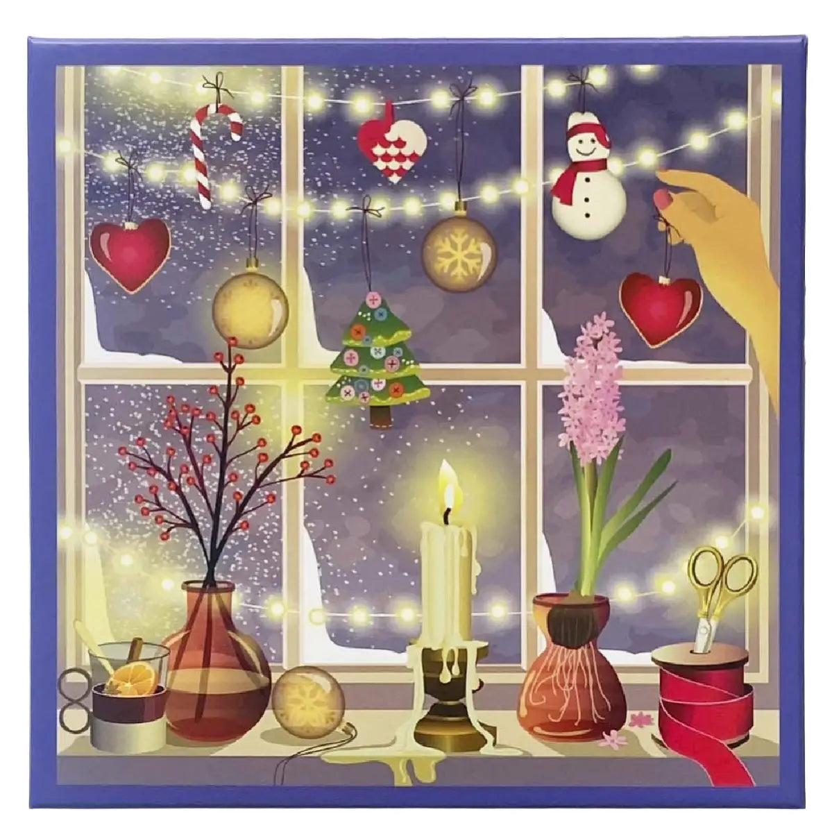 ViSSEVASSE CHRISTMAS WINDOW julepuslespil med 500 brikker