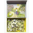 ViSSEVASSE SPRING puslespil med 300 brikker – forårsmotiv med syrener, hyggelig puzzle til dag eller weekend, færdig størrelse 37 x 27 cm, boks 20 x 15 x 4 cm