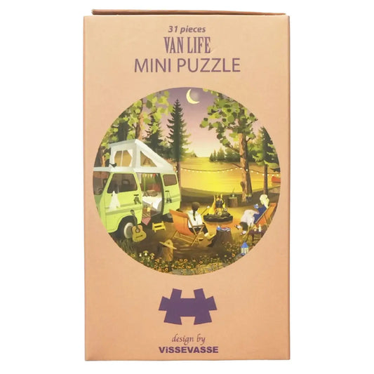 ViSSEVASSE VAN LIFE mini puslespil med stemningsfuldt motiv fra livet på farten