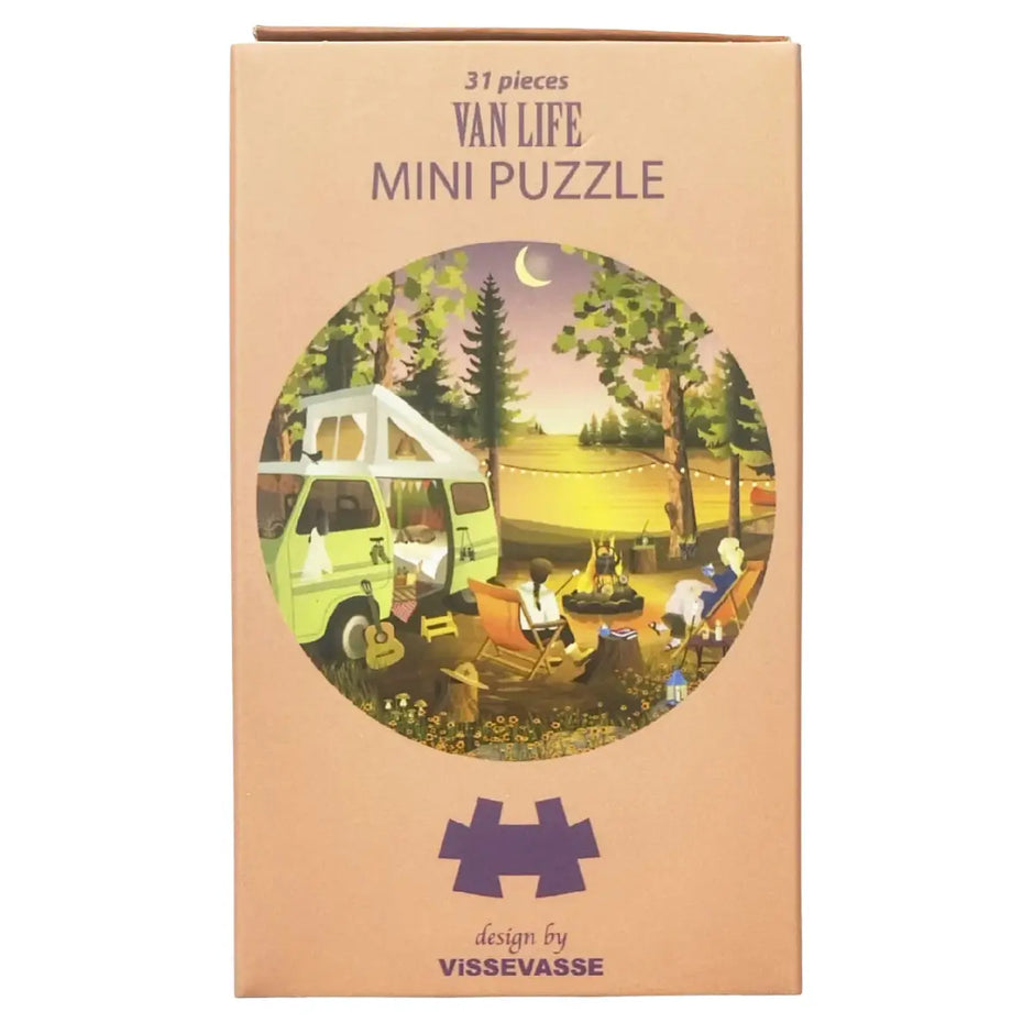 ViSSEVASSE VAN LIFE mini puslespil med stemningsfuldt motiv fra livet på farten