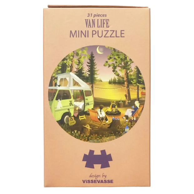 ViSSEVASSE VAN LIFE mini puslespil med stemningsfuldt motiv fra livet på farten