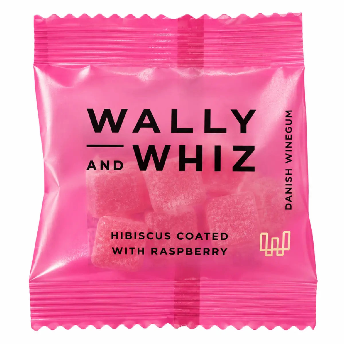 Wally and Whiz Hibiscus med Hindbær 11 g gourmetvingummi med hindbærpulver