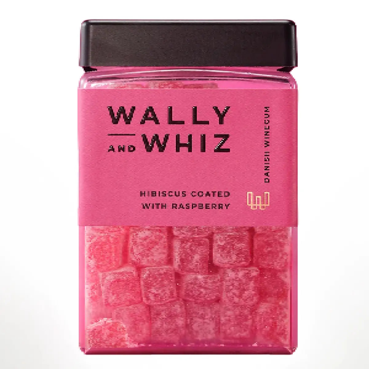 Wally and Whiz Hibiscus med Hindbær 240 g gourmetvingummi med hindbærpulver
