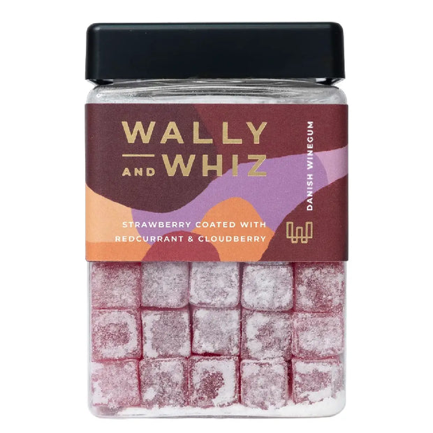 Wally and Whiz Jordbær med Ribs og Multebær Christmas Edition 240 g gourmetvingummi