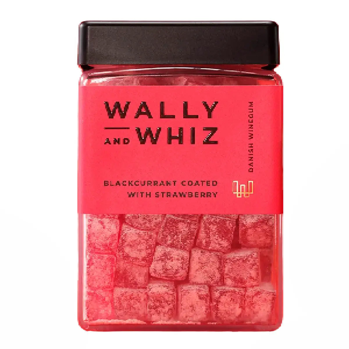 Wally and Whiz Solbær med Jordbær 240 g gourmetvingummi med jordbærpulver