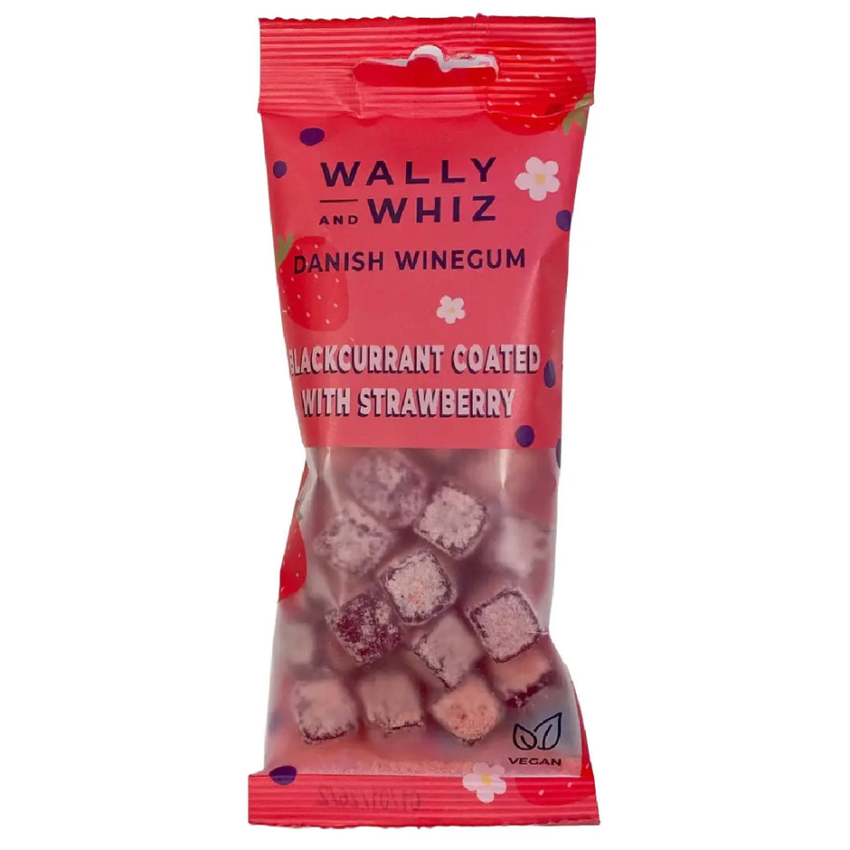 Wally and Whiz Solbær med Jordbær 56 g gourmetvingummi