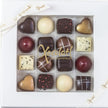 Xocolatl Christiansfelder Star 16 140 g med seksten fyldte chokolader