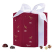 Xocolatl Christmas Joy For 1 julekalender til 1 person med fyldte chokolader, vingummi, lakrids, bolcher, karameller og chokoladenødder, ca. 325 g