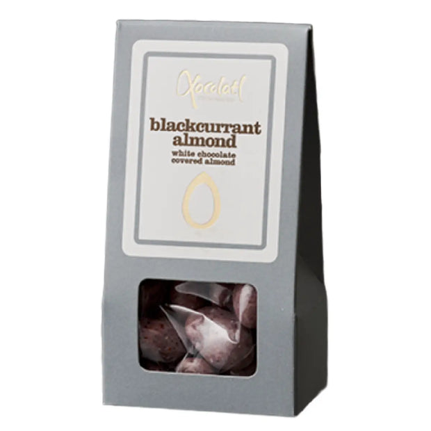 Xocolatl Liquorice Almond Small med mandler, chokolade og lakrids i lille snackpose med 45 g
