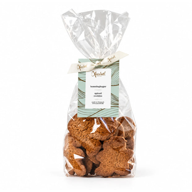 Xocolatl smørbagte småkager med honningkagesmag og varme krydderier som kanel og ingefær – 150 g.