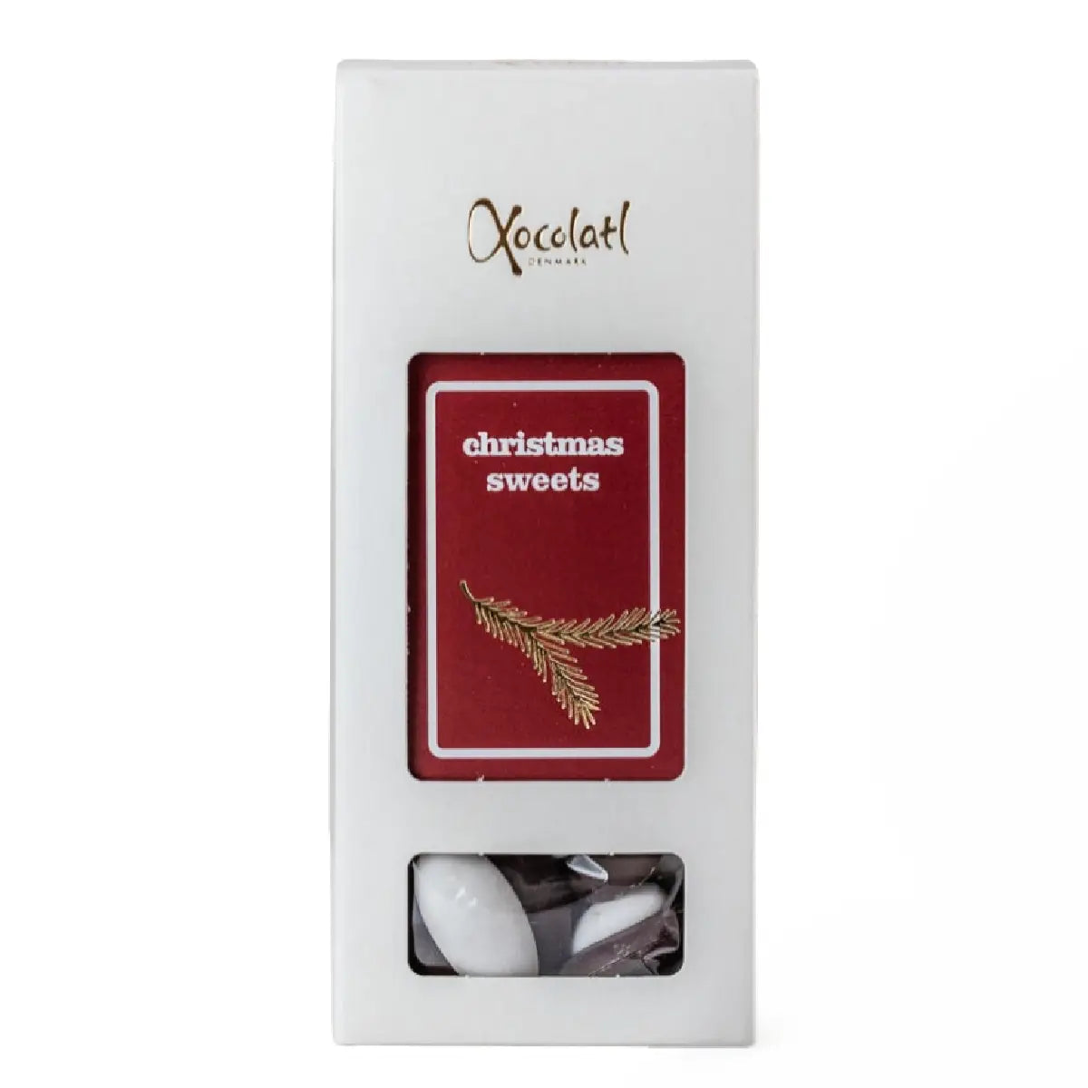 Xocolatl Sweets Red 80 g med mandler og mørk chokolade
