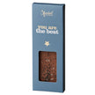Xocolatl You Are The Best mælkechokolade med lakridsgranulat og havsalt, gaveklar chokoladeplade med sød og salt smag, 50 g