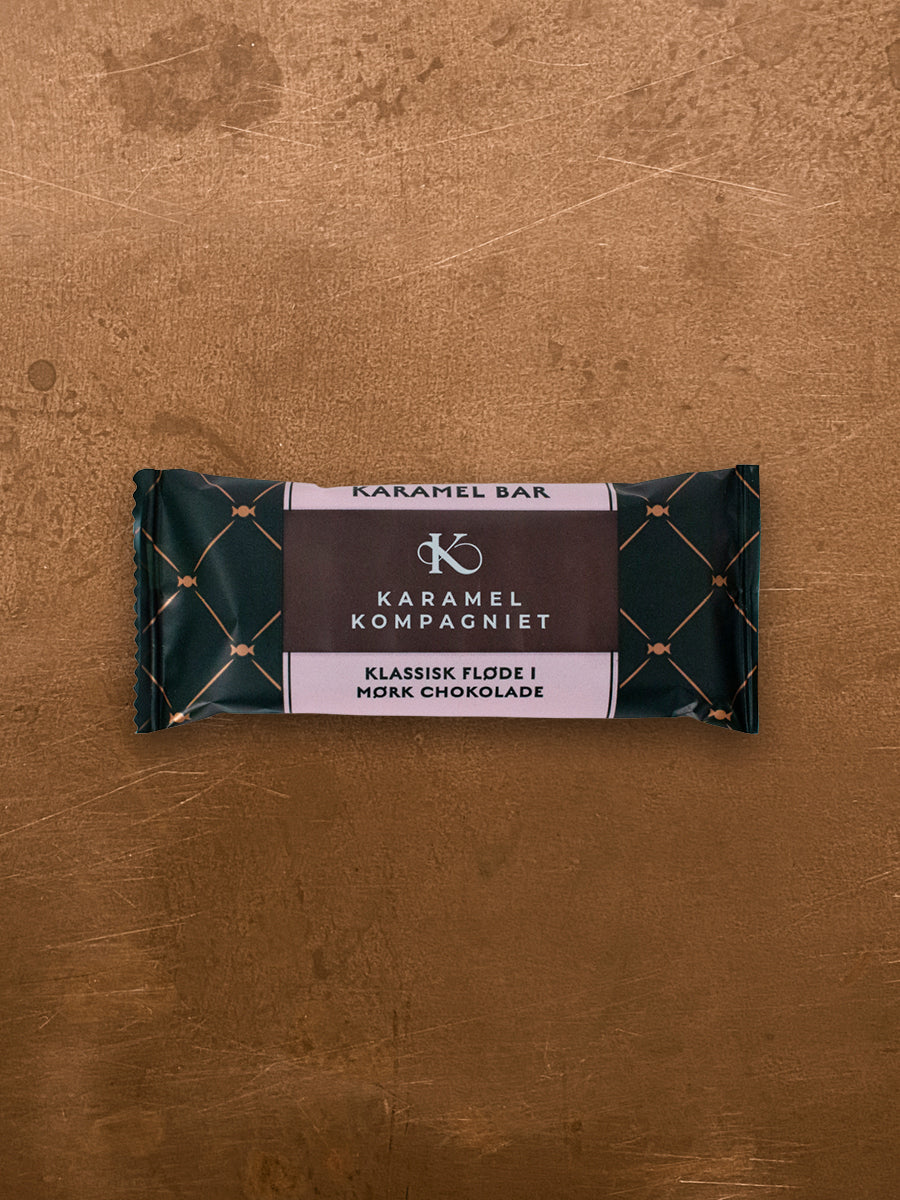 Karamel Kompagniet - Karamel Bar Fløde I Mørk Chokolade