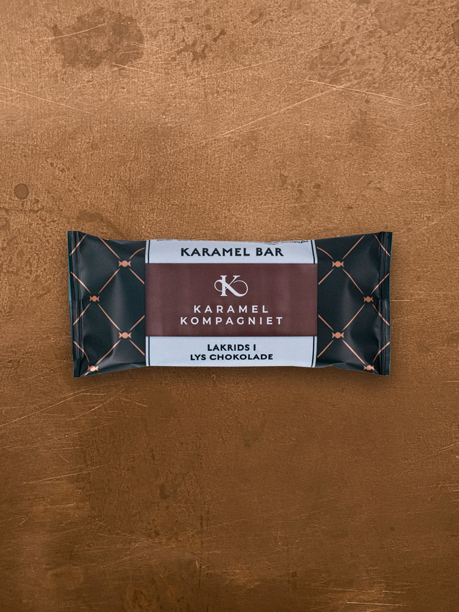 Karamel Kompagniet - Karamel Bar Lakrids I Lys Chokolade