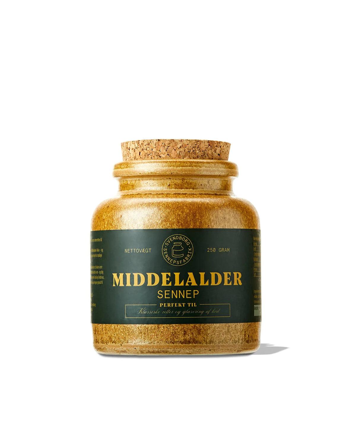 Svendborg Sennepsfabrik Middelalder Sennep, grov sennep med honning, anis og kanel, 250 g